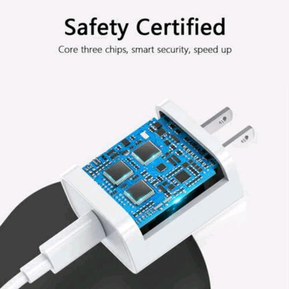 20W USB C Charger Block PD 3.0 Type C Wall Charging Power Adapter Charging for Iphone 15/14/13/12/11/ X/XS Pro Max S23/S21/S20 Electronic Mobile Devices Portable Cellphone Smartphone High Power