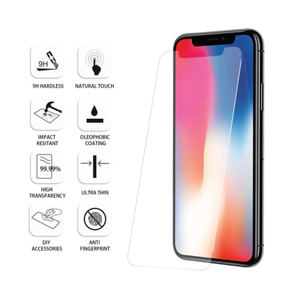 Iphone X Screen Protector, 9H Hardness Tempered Glass Screen Protector for Iphone X