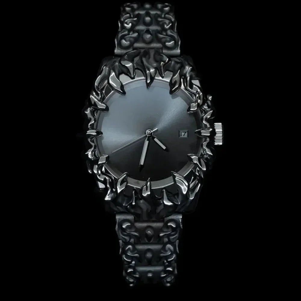 Fashion Heterosexual Claw Watch Alabaster Style Retro Y2K European American Watches Special Shaped Advanced Ins Niche Watches