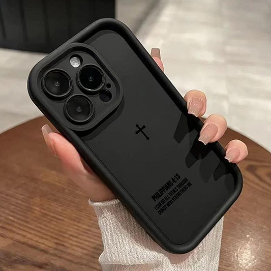 Phone Case for Iphone 17 Pro Max 15 plus 16E 14 13 12 11 XS XR Air Faithful Tech Advanced Fashion Gift Full Body Protection Shockproof Soft Silicone Cover