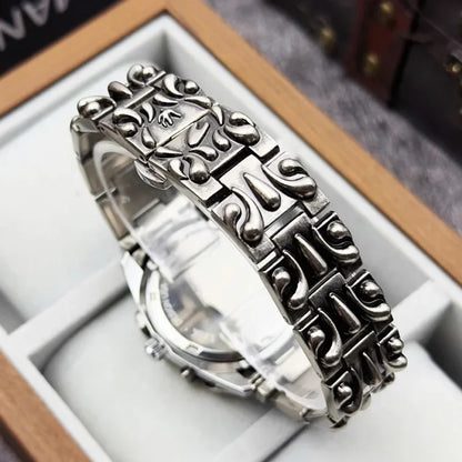 Fashion Heterosexual Claw Watch Alabaster Style Retro Y2K European American Watches Special Shaped Advanced Ins Niche Watches