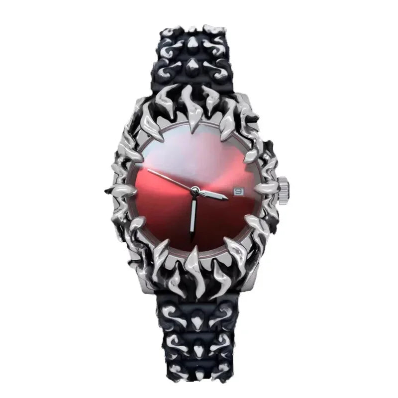 Fashion Heterosexual Claw Watch Alabaster Style Retro Y2K European American Watches Special Shaped Advanced Ins Niche Watches
